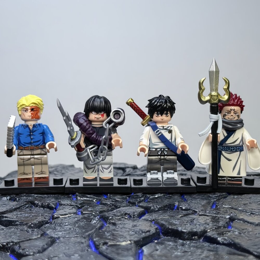 Jujutsu Kaisen Custom Minifigure Set – Toji, Yuta, Nanami, Maki & Sukuna (8pcs) - Picture 3 of 4
